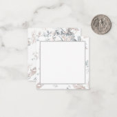 Einfache Eleganz Mitteilungskarte (Vorderseite/Rückseite Beispiel)