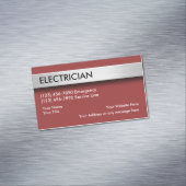 Einfache Elektromagnete Magnetische Visitenkarte (Beispiel)