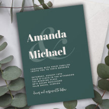 Einfache Emerald Green Moderne Minimalistische Hoc