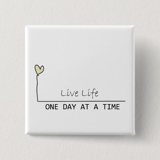 einfache Erholung Button (Vorderseite)