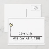 einfache Erholung Postkarte (Vorne/Hinten)