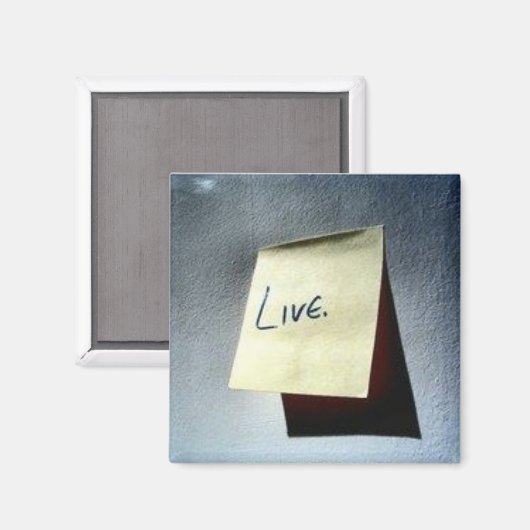 Einfache Erinnerung Magnet (Vorderseite/Rückseite)