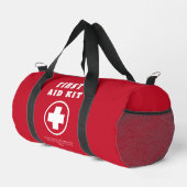 Einfache Erste Hilfe Rotes Kreuz Medizinische Sich Duffle Bag (Rechte Ecke)
