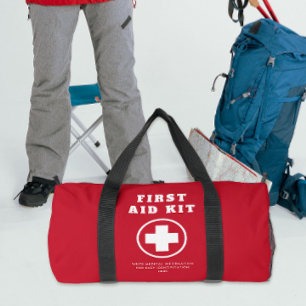 Einfache Erste-Hilfe Rotkreuz-Medizinische Sicherh Duffle Bag