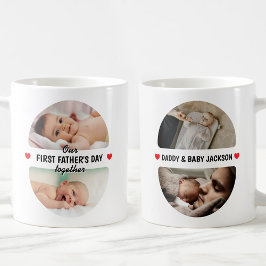 Einfache Erste Vatertag Ei-Inspiriert 4 Foto Kaffeetasse