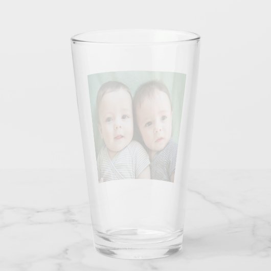 Einfache Erstellung eines eigenen Fotos personalis Glas (Rückseite)