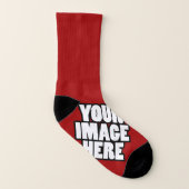 Einfache Erstellung eines eigenen Personalisierten Socken (Links - Innen)