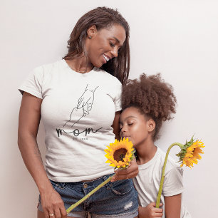Einfache etablierte Mama T-Shirt
