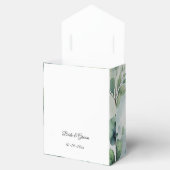 Einfache Eukalyptus-Hochzeit Geschenkschachtel (Geöffnet)