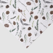 Einfache Eukalyptus Pine Cine Seidenpapier (Ausschnitt)