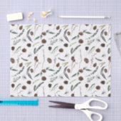 Einfache Eukalyptus Pine Cine Seidenpapier (Handwerk)