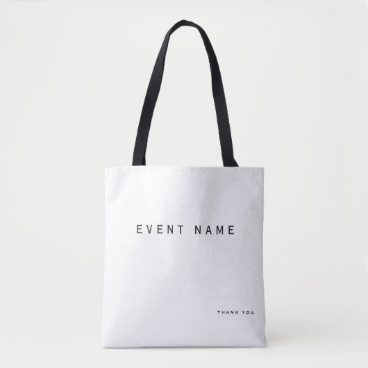 Einfache Event Sponsor White Vielen Dank für Ihr T Tasche (Vorderseite)