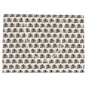 Einfache Evergreen Modern Große Geschenktüte (Rückseite)