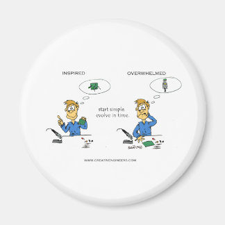 Einfache Evolve in der Zeit starten Magnet