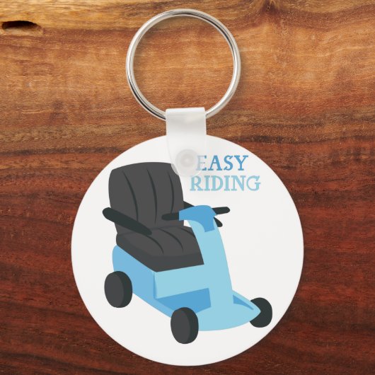 Einfache Fahrt Schlüsselanhänger (Vorderseite)