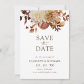 Einfache Fall Save-The-Date-Karte Save The Date (Vorderseite)