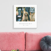 Einfache Familie Leinwanddruck (Insitu (Wohnzimmer))