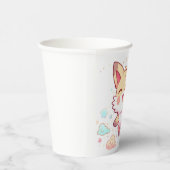 Einfache Fantasy Fox Babydusche Pappbecher (Rechts)