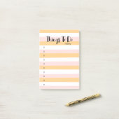 Einfache Farbauswahl Post-it Klebezettel (Auf Schreibtisch)