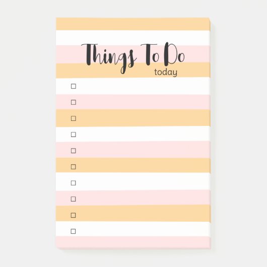 Einfache Farbauswahl Post-it Klebezettel (Vorderseite)