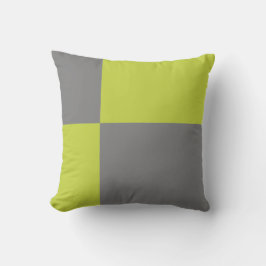 Einfache Farbblöcke Kissen