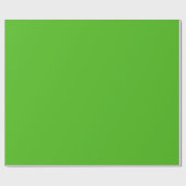 Einfache Farbe Kelly Green Geschenkpapier (Flach)
