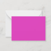 Einfache Farbe Mitteilungskarte (Rückseite)