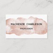 Einfache Farbe Pinsel Pinakothek Züst Visitenkarte (Vorderseite)