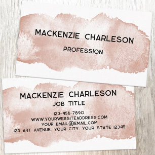 Einfache Farbe Pinsel Pinakothek Züst Visitenkarte