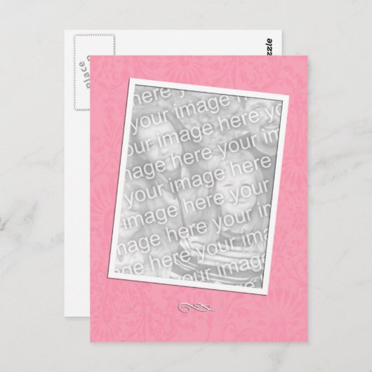 Einfache Farbe Postkarte (Vorne/Hinten)