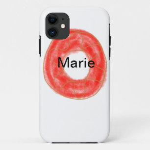Einfache farbige Donuts fügen Namen minimale benut Case-Mate iPhone Hülle