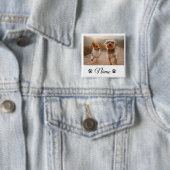Einfache farbige Foto-Namenssammlung Button (Beispiel)