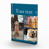 Einfache farbige Foto-Namenssammlung Fotoblock (Rechts)