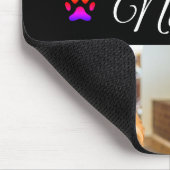 Einfache farbige Foto-Namenssammlung Mousepad (Ecke)