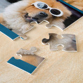 Einfache farbige Foto-Namenssammlung Puzzle (Seite)