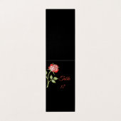 Einfache farbige Rose (Außenseite Aufgefaltet)