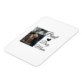 Einfache farbige Tiere geben Foto Hund Mama-Gesche Magnet (Linke Seite)