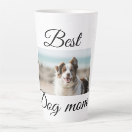 Einfache farbige Tiere geben Foto Hund Mama-Gesche Milchtasse