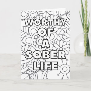 Einfache Farbkarte mit Angebot Karte