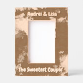 Einfache Farbkombinationen Geschenk aus Holz Geätzte Rahmen (Vorderseite)