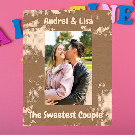 Einfache Farbkombinationen Geschenk aus Holz Geätzte Rahmen