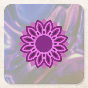 EINFACHE FARBMODERNE GIFT DAUGHTER SISTER MAMA L RECHTECKIGER PAPPUNTERSETZER