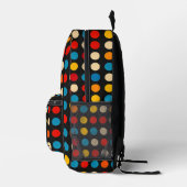 Einfache Farbpunkte Bedruckter Rucksack (Rechts)