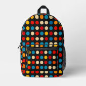 Einfache Farbpunkte Bedruckter Rucksack (Vorderseite)