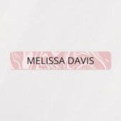 Einfache Farbrauschzeichen für Musternamen Etiketten (Design 1)