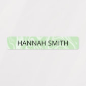 Einfache Farbrauschzeichen für Musternamen Etiketten (Design 2)