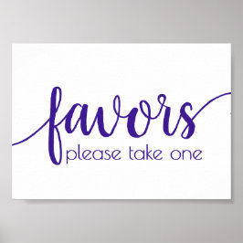 Einfache Favoriten | Elektrische Trauben Lila jede Poster