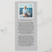 Einfache Feier des Programms "Leben" Programm (Rückseite)