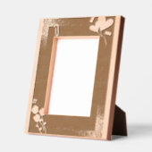 Einfache Feminine Herzrahmen Geätzte Rahmen (Links)