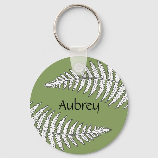 Einfache Fern, Schlüsselanhänger (Rückseite)